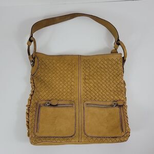Vintage Falor Genuine Leather Shoulder Bag